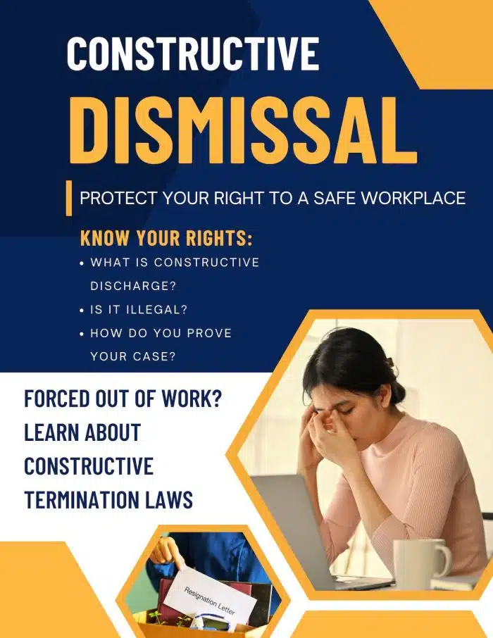 Constructive dismissal flyer